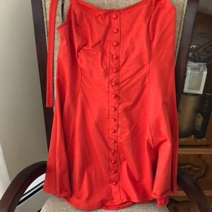 A mini dress that never been worn